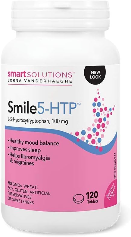 Smile 5-HTP 100mg - 120 caps