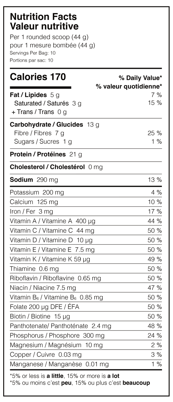 Good Protein All-In-One Shake Plant-Based Superfood Blend Chocolate Fudge 440g