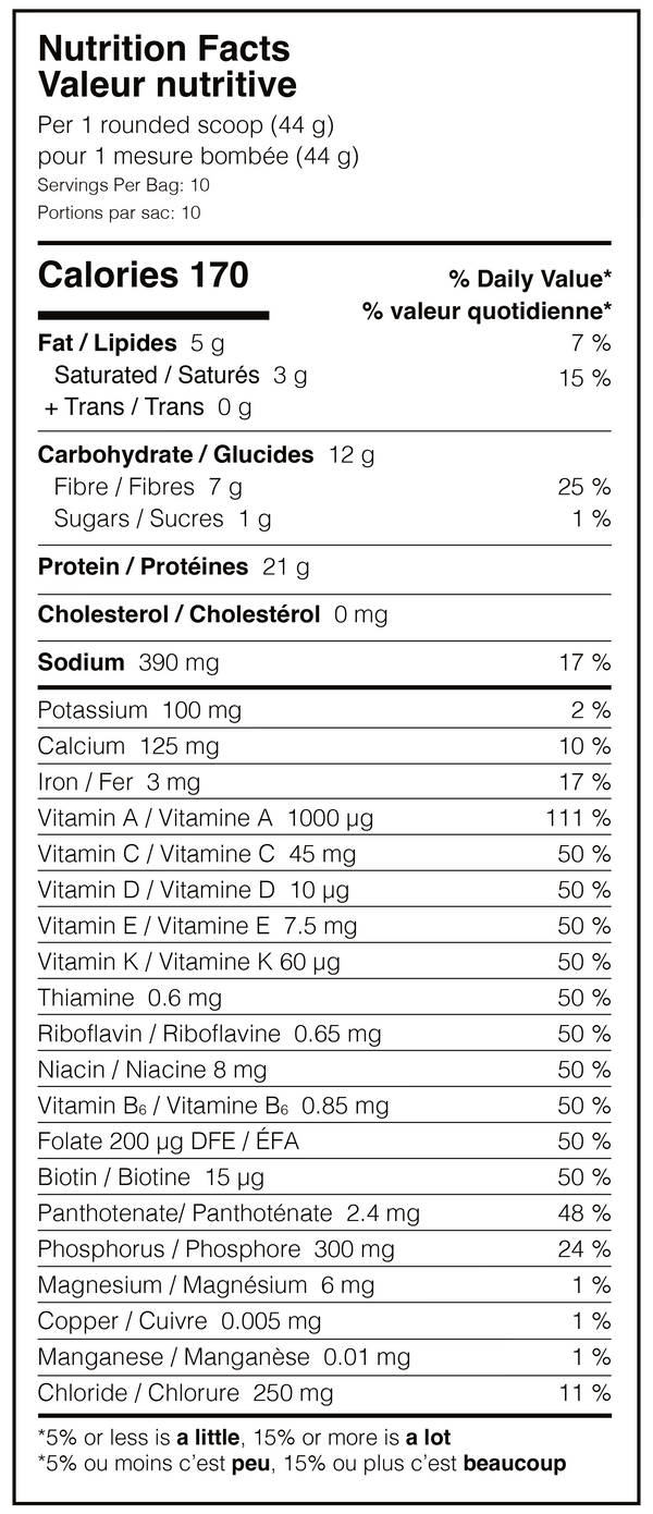 Good Protein All-In-One Shake Plant-Based Superfood Blend Caramel 440g