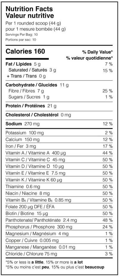 Good Protein All-In-One Shake Plant-Based Superfood Blend Strawberries & Cream 440g