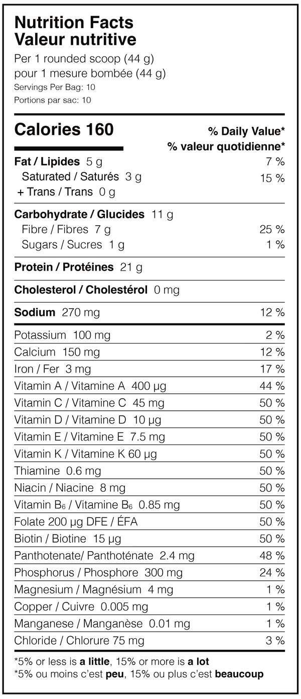 Good Protein All-In-One Shake Plant-Based Superfood Blend Strawberries & Cream 440g