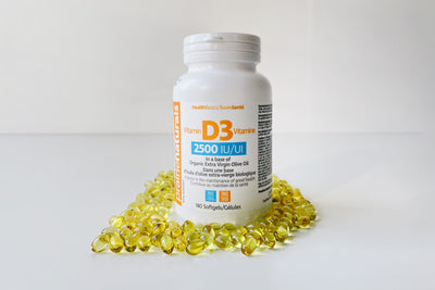 PRAIRIE NATURALS Vitamin D3 2500 IU Softgels