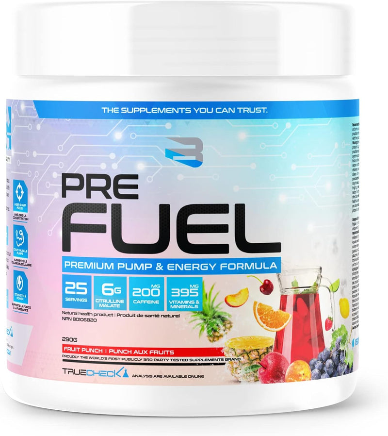 BELIEVE SUPPLEMENTS PRE FUEL 290G - Fruit Punch