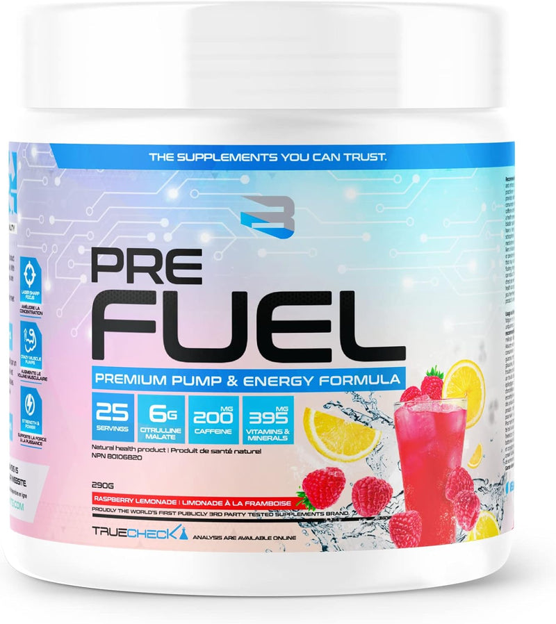 BELIEVE SUPPLEMENTS PRE FUEL 290G – Raspberry Lemonade