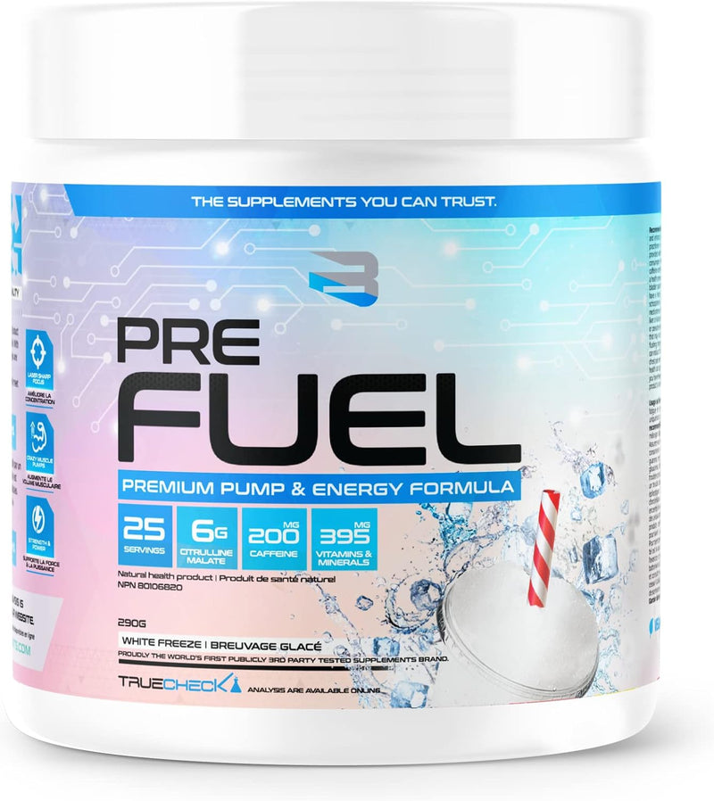 BELIEVE SUPPLEMENTS PRE FUEL 290G – White Slushie
