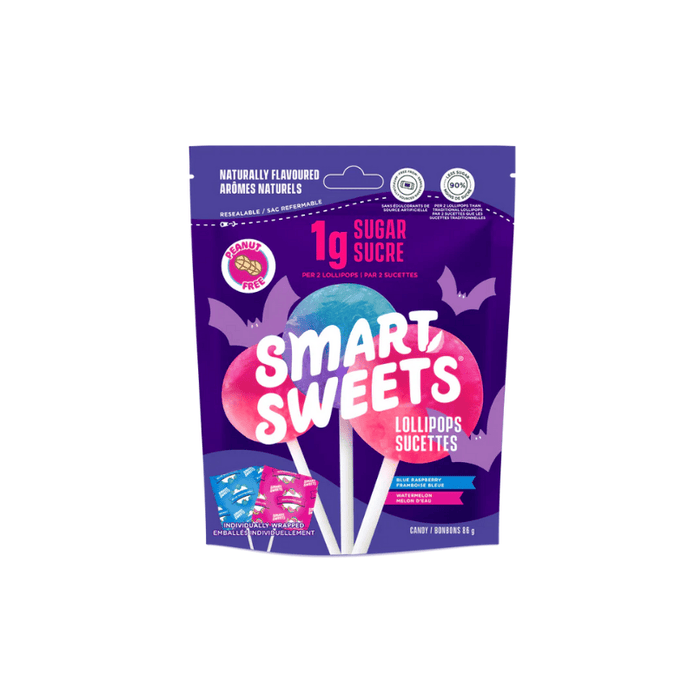 SMART SWEETS HALLOWEEN LOLLIPOPS SMART SWEETS 86G