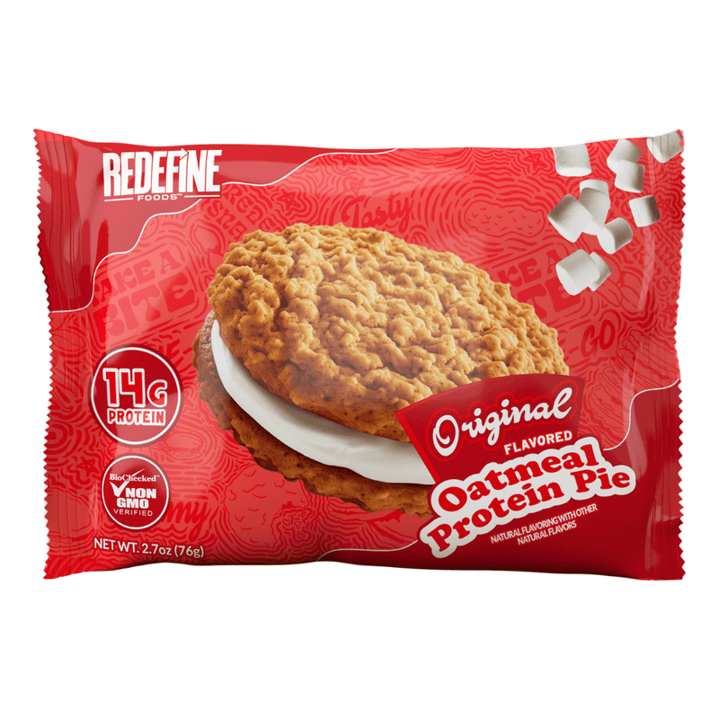 Redefine Foods Protein Oatmeal Pie Original Marshmallow 76g