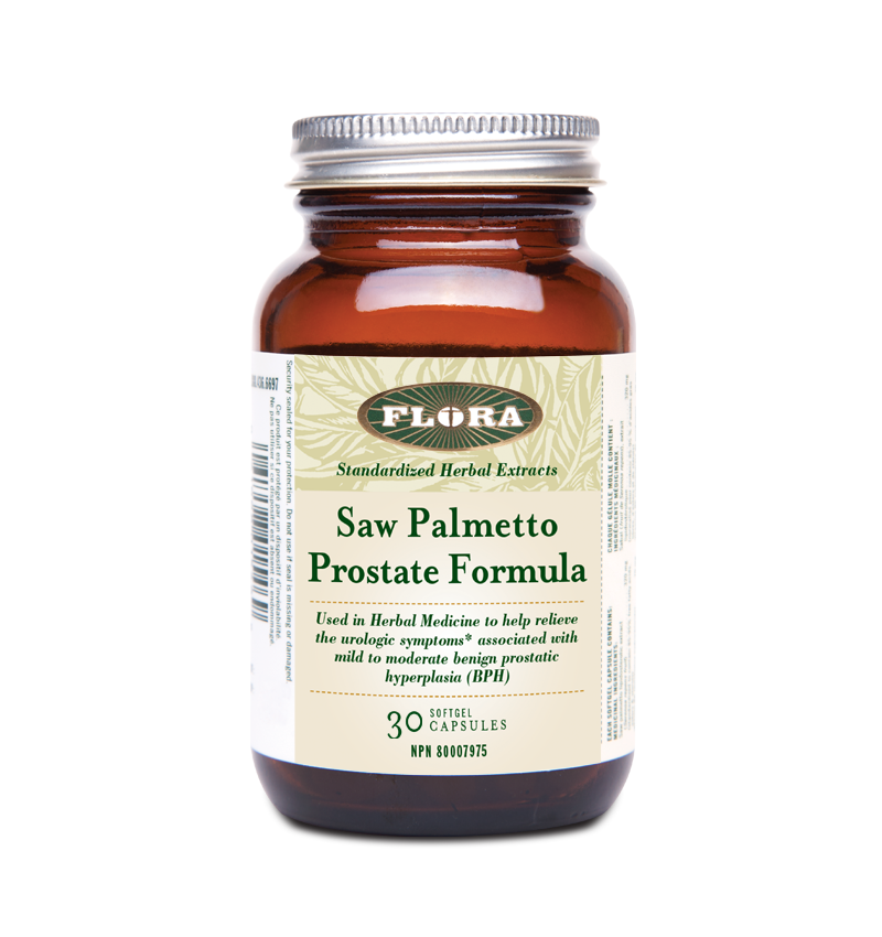 Flora Saw Palmetto Prostate Formula - 60 Softgels