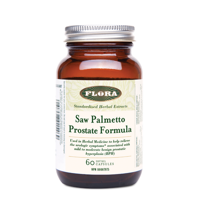 Flora Saw Palmetto Prostate Formula - 60 Softgels