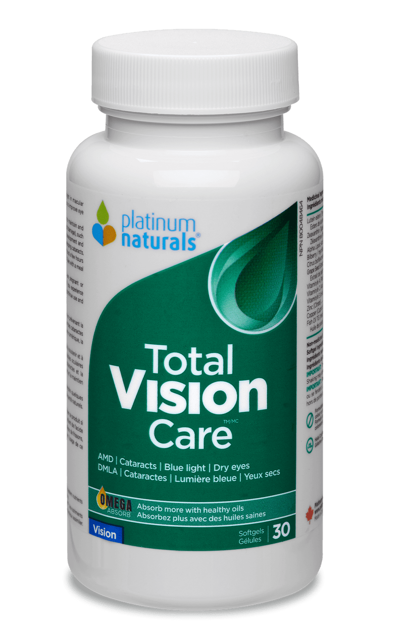 Platinum Naturals Total Vision Care Softgels