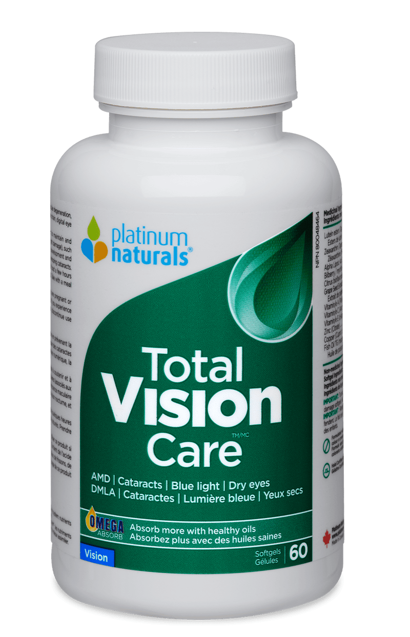 Platinum Naturals Total Vision Care Softgels