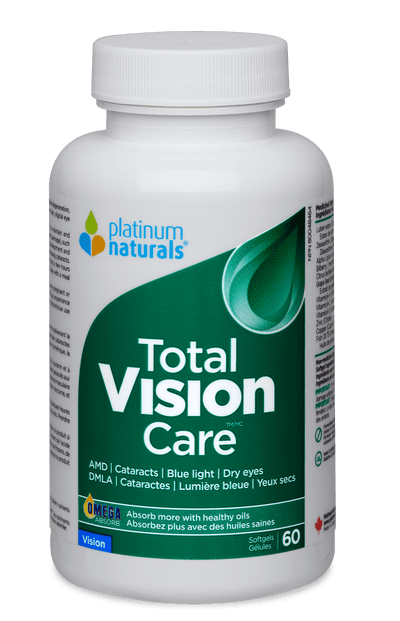 Platinum Naturals Total Vision Care Softgels – 60's