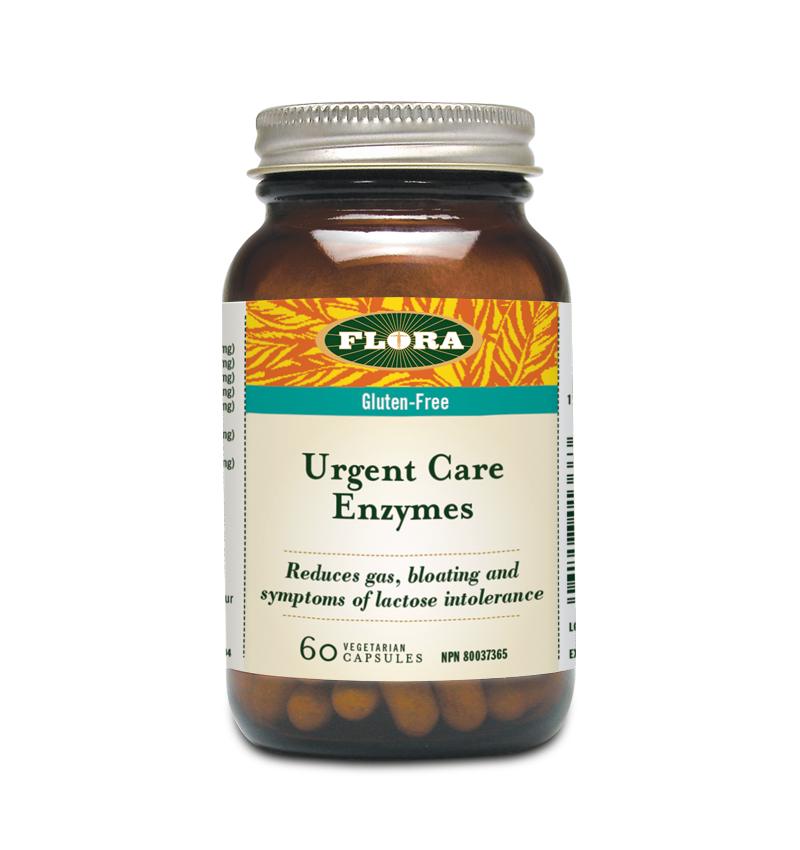 Flora Urgent Care Enzymes - 120 caps