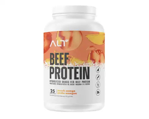 Alt Nutrition Grass Fed Beef Protein 575g - Peach Mango