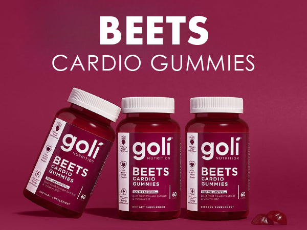 GOLI BEETS CARDIO GUMMIES 60&
