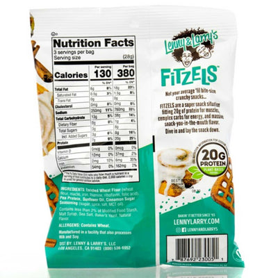 Lenny & Larry's Fitzels Protein Pretzels Cinnamon Buns 85g