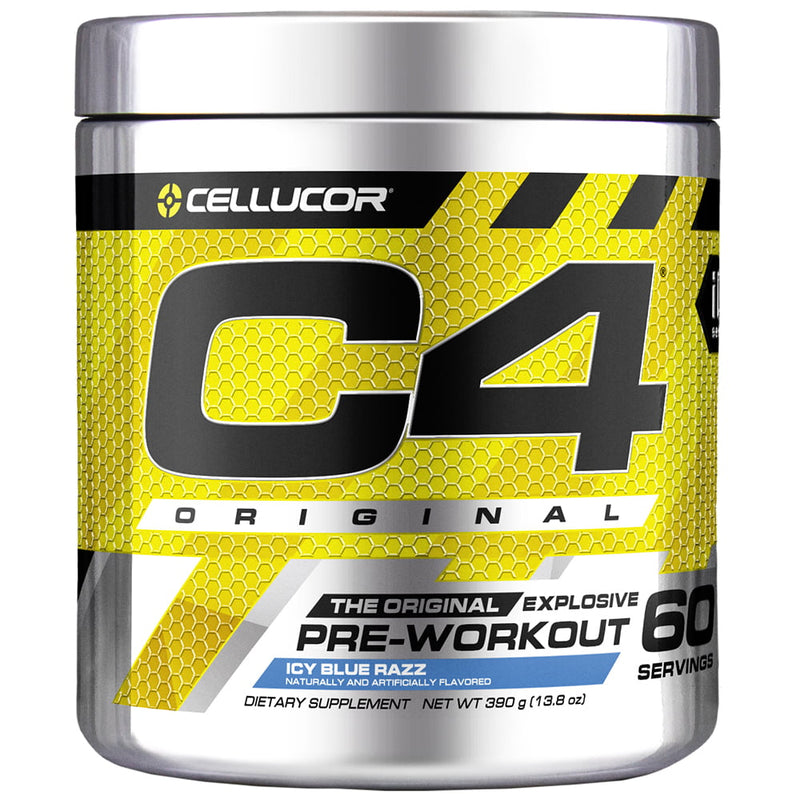 Cellucor C4 Pre-Workout Powder 30 Servings – Icy Blue Raspberry