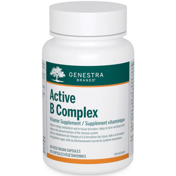 Genestra Active B Complex 60 Vegetable Capsules