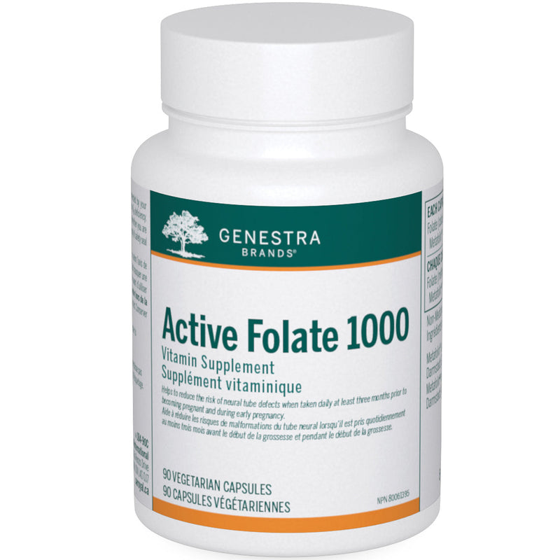 Genestra Active Folate 1000mcg 90 VegCaps