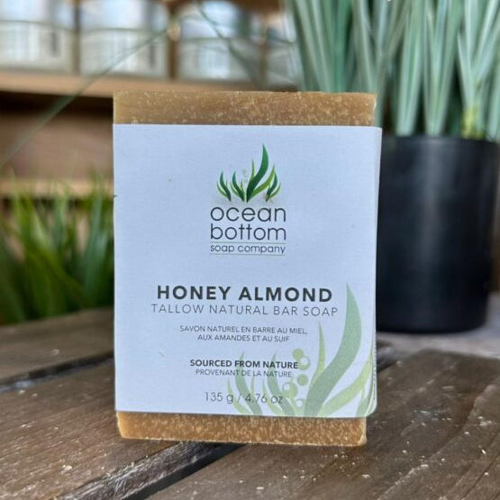 Tallow Natural Bar Soap Honey Almond 135g