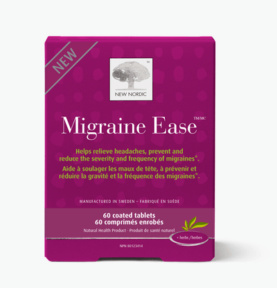 NEW NORDIC MIGRAINE EASE 60 TABLETS