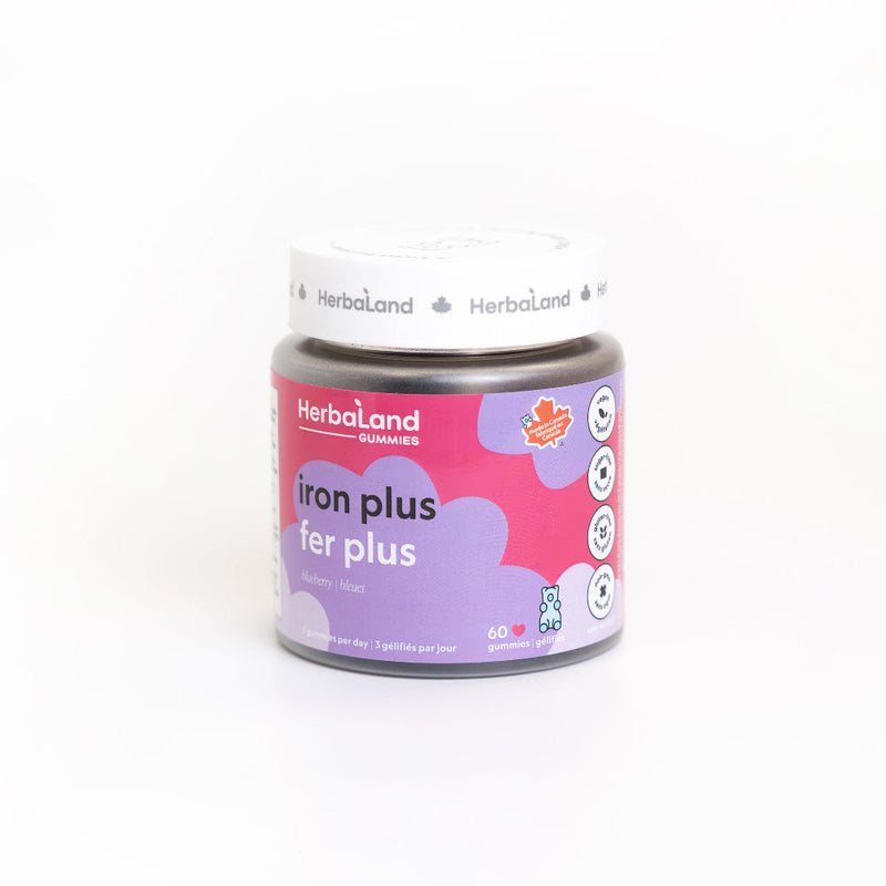 HERBALAND Iron Plus 60 Gummies
