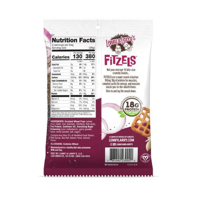 Lenny & Larry's Fitzels Protein Pretzels Everything Bagel 85g