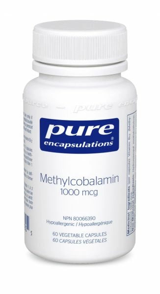 Pure Encapsulations Methylcobalamin B12 1000mcg 60 Capsules
