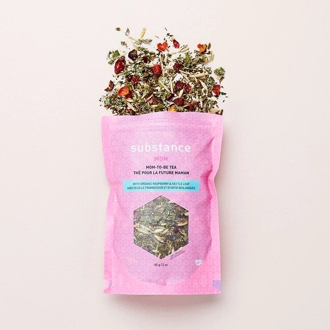 Substance Mom-To-Be Tea with Organic Raspberry & Nettle Leaf 85g
