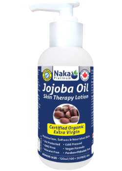 Naka Platinum Jojoba Organic Oil Skin Therapy Lotion 120mL