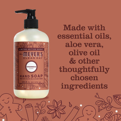 MRS. MEYER'S HAND SOAP - GINGERBREAD 370ML