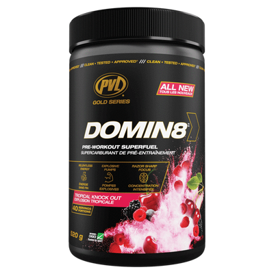 PVL Domin8 520g – Peach Mango Punch