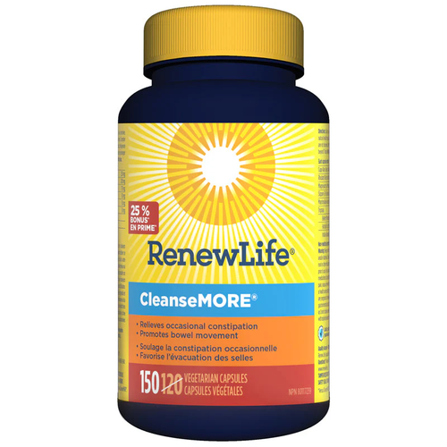 RenewLife CleanseMore BONUS SIZE - 150 Capsules
