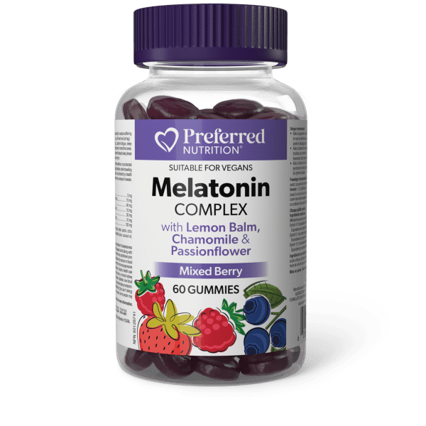 Preferred Nutrition Melatonin Complex 60 Gummies