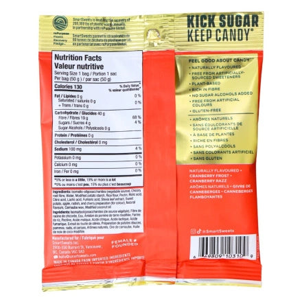 Smart Sweets Candy Sour Snowflakes 50g