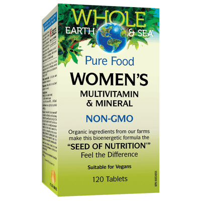 Pure Food Women's Multivitamin and Mineral – 120 Tabs
