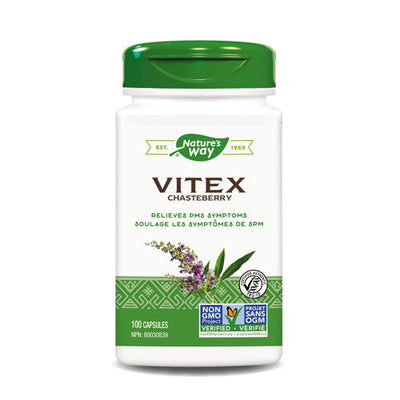 Nature's Way Vitex Chasteberry 100 Capsules