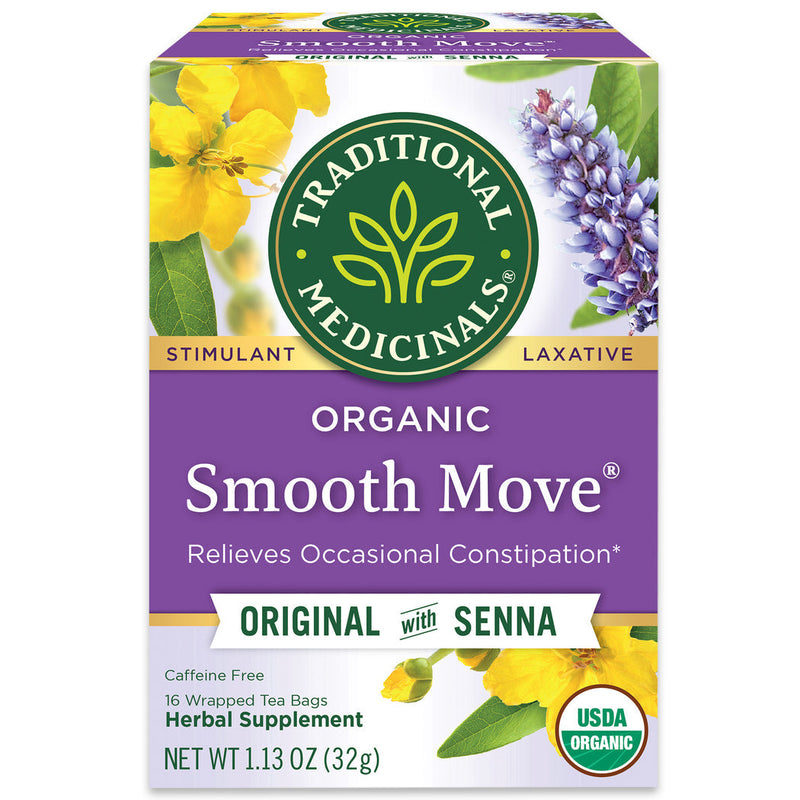 Traditional Medicinals Smooth 16 Bags – Peppermint Tea
