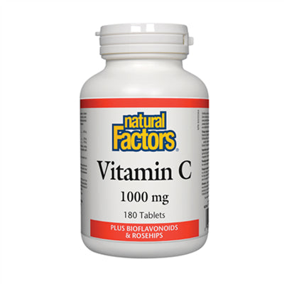 Natural Factors Vitamin C 1000mg - 180 tabs
