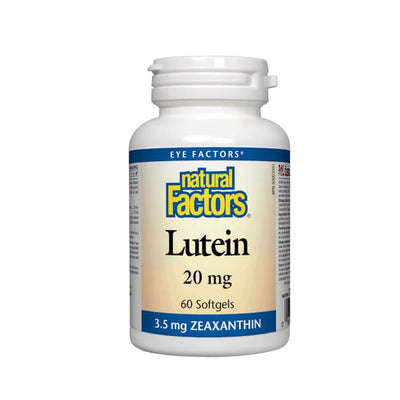 Natural Factors Lutein 20mg – 120 Softgels