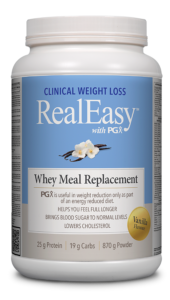 RealEasy with PGX Whey Meal Replacement 885g - Vanilla