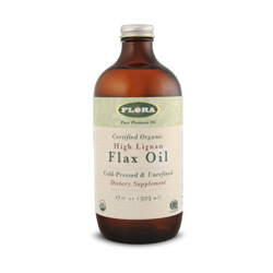 High Lignan Flax Oil Certified OrganicClick here for more information