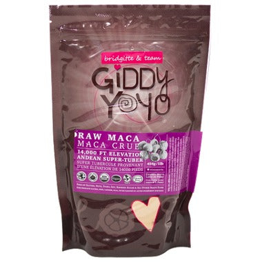 Giddy Yoyo Organic Raw Maca Powder 454g