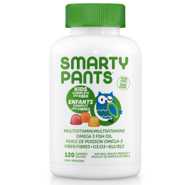 SmartyPants Kids Complete Plus Fiber 120 Gummies