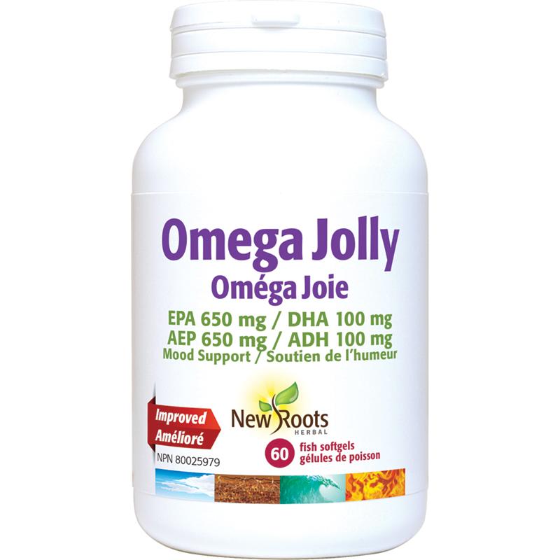 NEW ROOTS OMEGA JOLLY 60 SOFTGELS