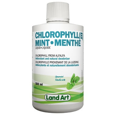 Land Art Chlorophyll Mint 500 ml – 500 mg