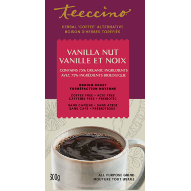 Teeccino Chicory Herbal Coffee Vanilla Nut  300G