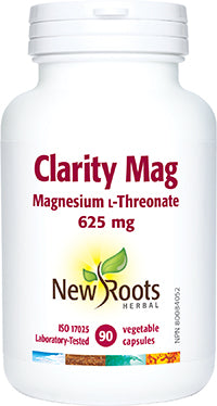 New Roots Clarity Mag 625mg 90 Capsules