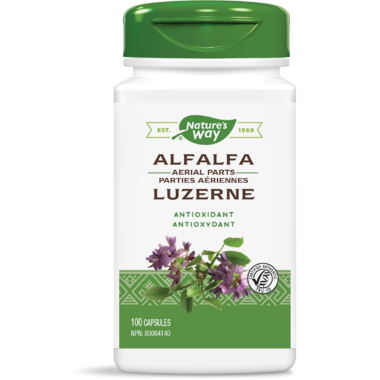 Nature's Way Organic Alfalfa 100 Capsules
