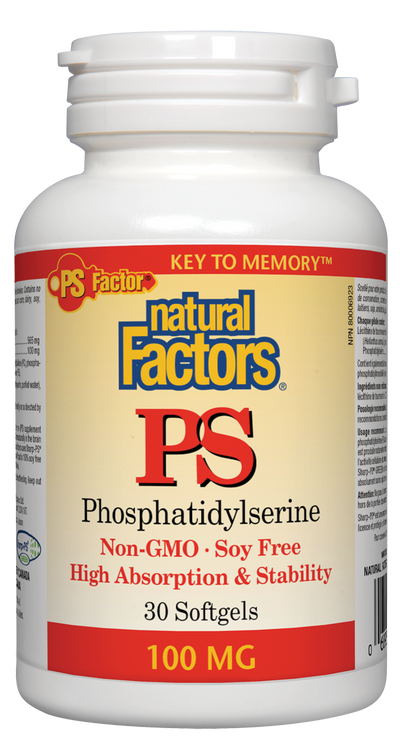Natural Factors Phosphatidylserine  PS 100mg